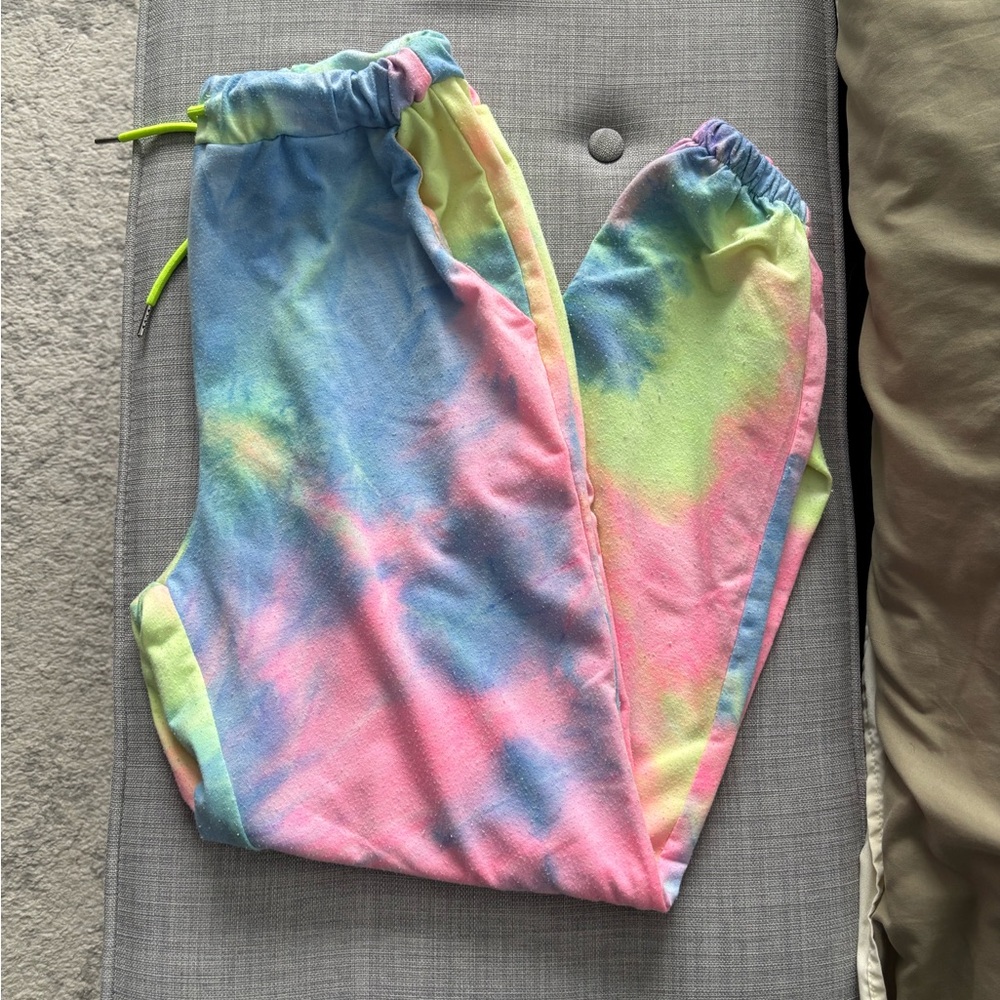 SHEIN Multicolor Tie-Dye Joggers